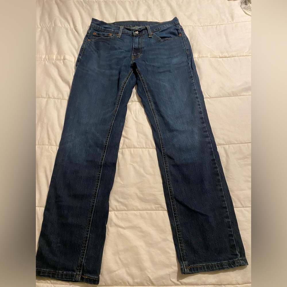 Levi's Men's Straight Blue Jeans